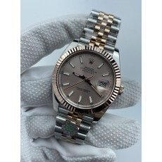 (준비완료/특급배송)NO.3474/롤렉스 데이저스트 126331 41미리 로즈골드 콤비 썬더스트 바인덱스 QP공장